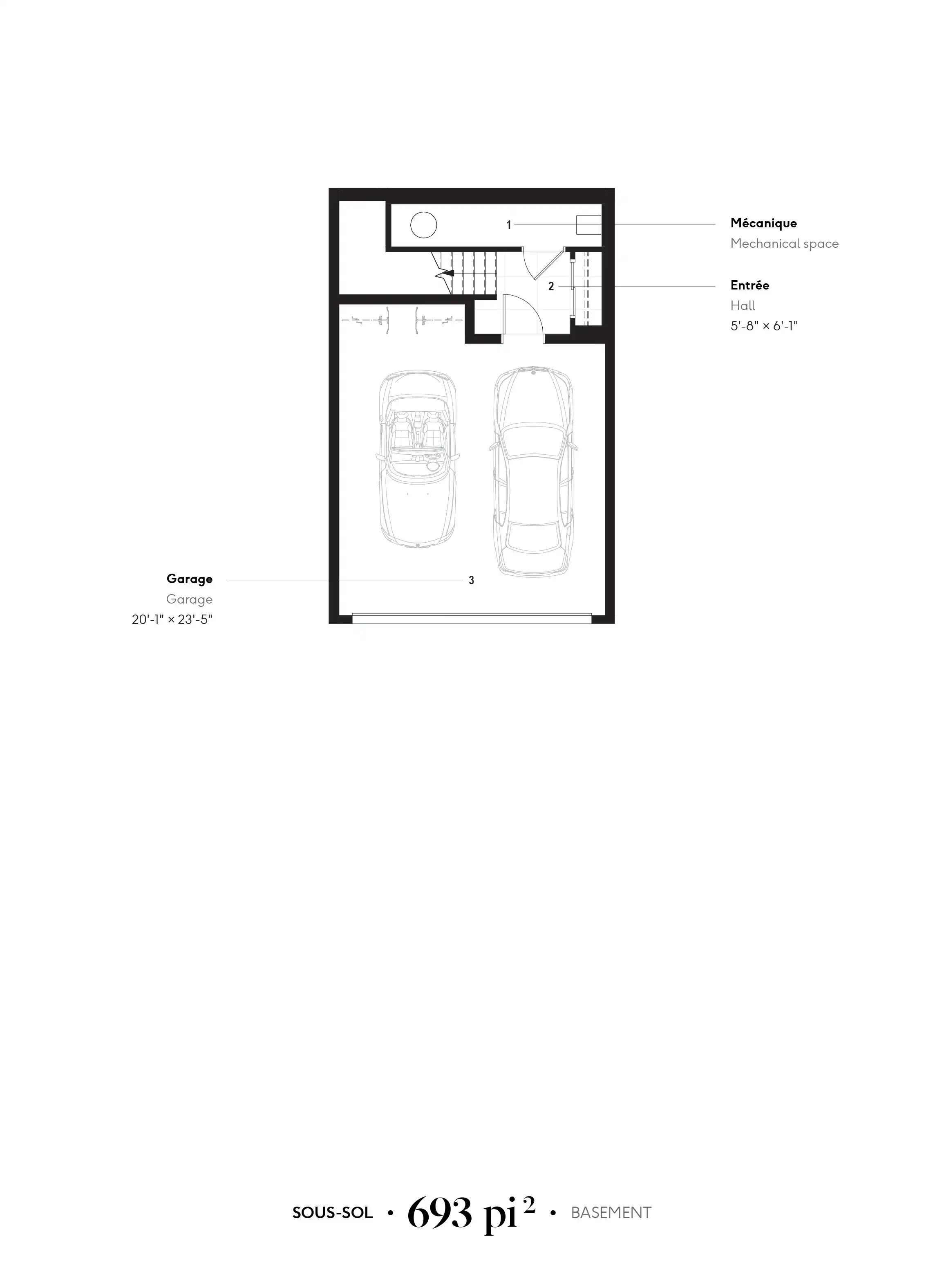 Photorealist render of unit: E1, Le Chant des Cîmes